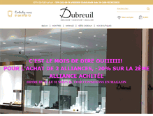 Tablet Screenshot of bijouteriedubreuil.fr